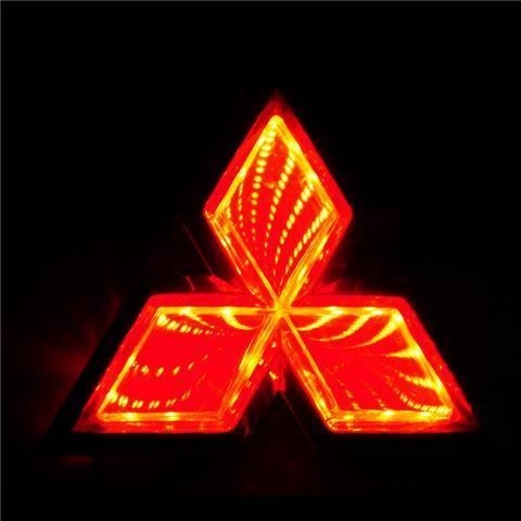 ใช้ได้กับโลโก้ Mitsubishi, Wing God, Ling Shuai, Lance, Goran, Ou, Lande, โลโก้รถเรืองแสง, การปรับเปลี่ยนป้ายท้าย LED