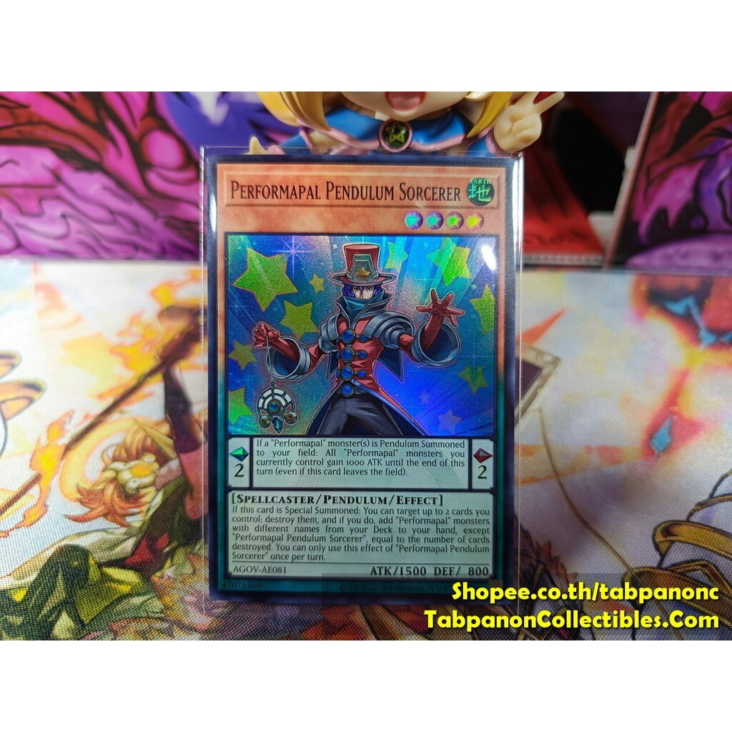 AGOV-AE081 "Performapal Pendulum Sorcerer" - Super Rare