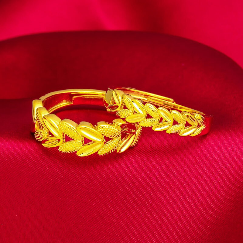 แหวนคู่ แหวนทอง ของขวัญเซอไพร์ แหวนทองไม่ลอก ชุบทอง แหวน แหวนทองครึ่งสลึงแท้ ทอง แหวนทองแท้ถูกๆ แหวนทองแท้1กรัม แหว