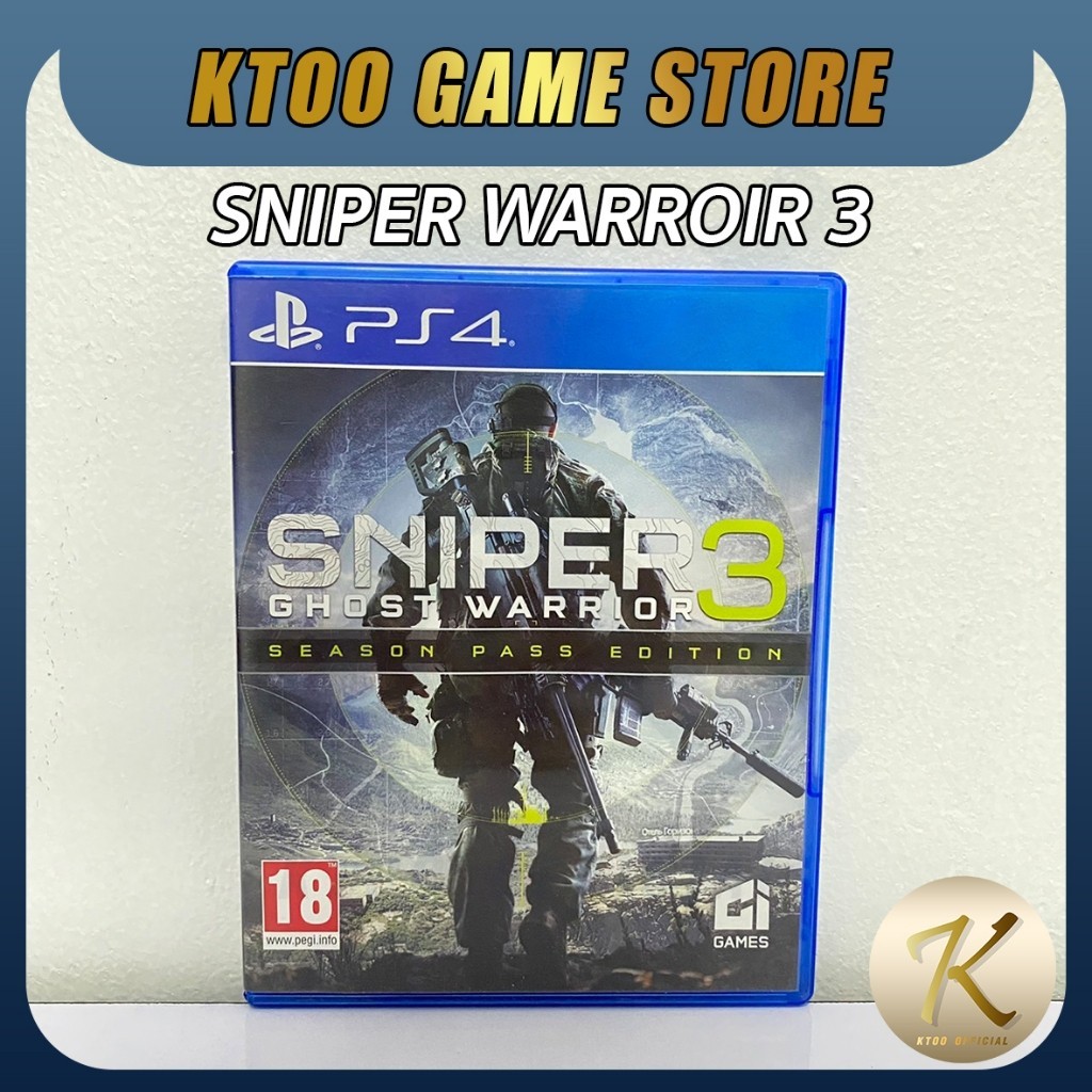 แผ่นเกมส์ PS4 : Sniper Ghost Warroir 3 มือ2  พร้อมส่ง!!!