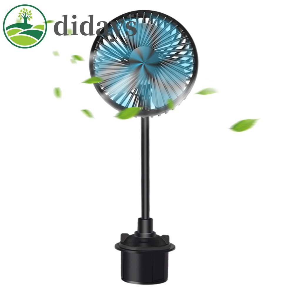 Usb 3 Speed Auto Cooler Fan ที ่ มีประสิทธิภาพเงียบแบบพกพาที ่ วางแก ้ วพัดลมหมุนได ้