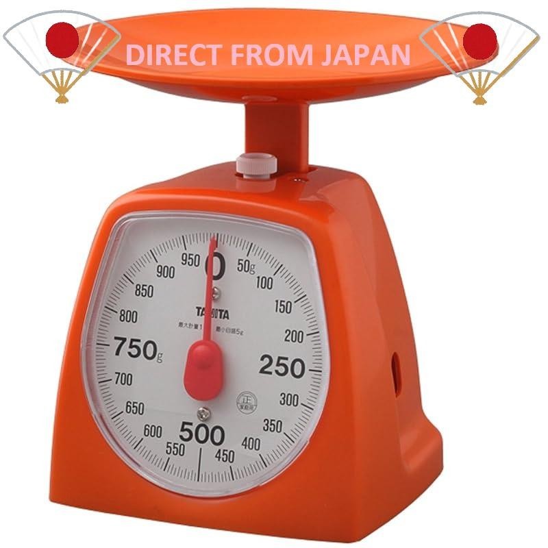 Tanita Cooking Scale Kitchen Scale Analog 1kg 5g Increment Orange 1439-OR