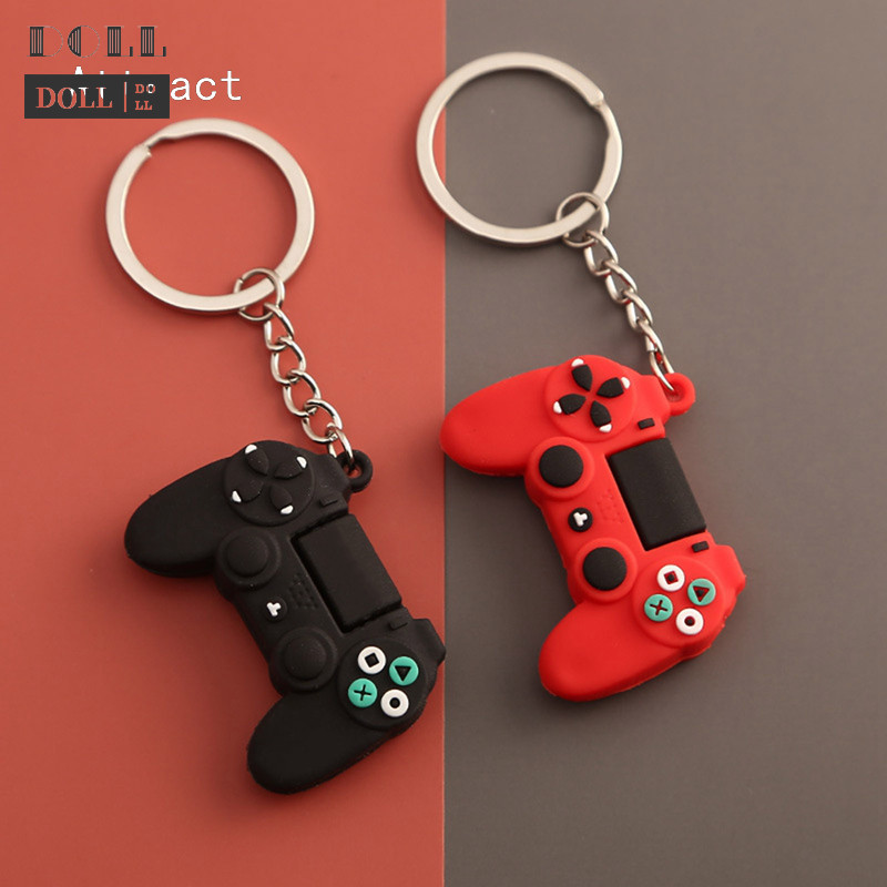 -New In May-Camo Playstation PS4 Game Controller Keyring Keychain Key Ring Key Chain Gaming[Overseas Products]