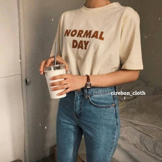 เสื้อยืด NORMAL DAY*