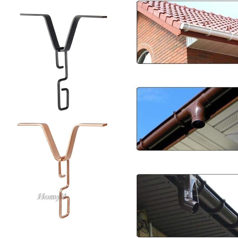 [Homyl1 ] คลิปอะแดปเตอร ์ รางน ้ ําฝนสายฝนสําหรับสายฝน Chimes Downspout Rain Chain – โปรปัง