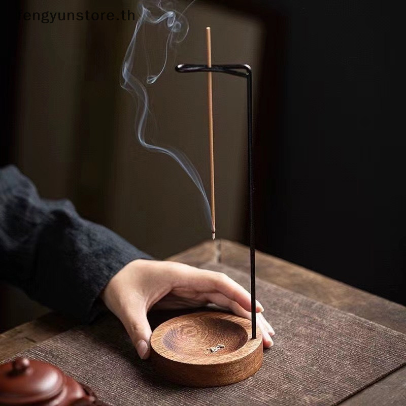 Yunstore Upside Down ธูป Burner รอบธูปถาดธูป Sticks สําหรับโยคะห ้ องนอน Office Party Home Decor TH