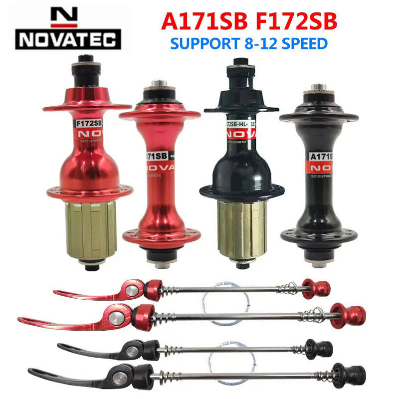 Hub A171SB/F172SB สำหรับจักรยานเสือหมอบและพับได้ 4 แบริ่ง พอดีกับล้อ 20/24 หลุม ใช้งานกับดิสก์เบรก