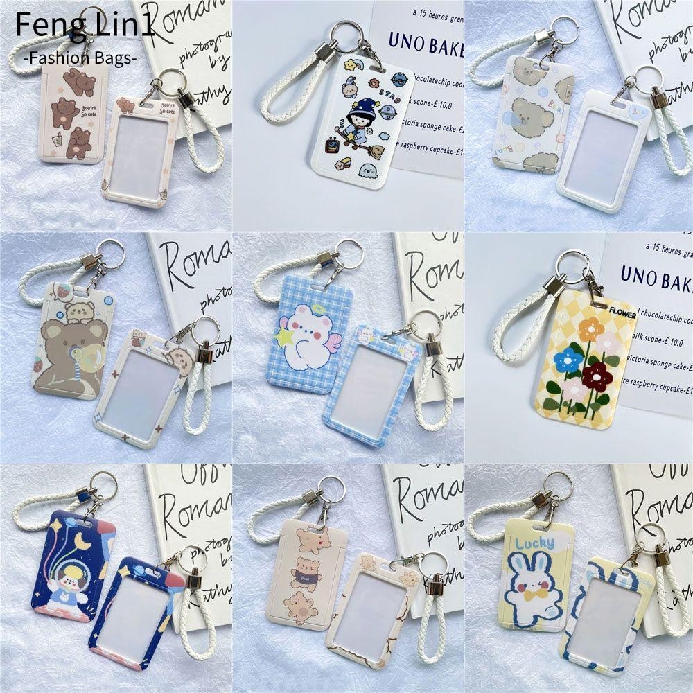 Fengling ผู ้ ถือบัตรธุรกิจน ่ ารักผู ้ หญิงผู ้ ชาย Badge Bank ID ผู ้ ถือ