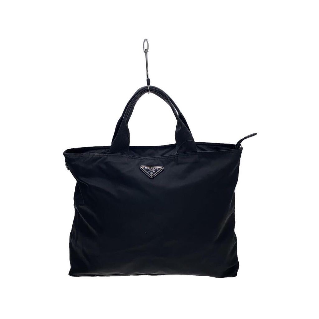 PRADA Tote Bag Nylon 2Way Black Direct from Japan Secondhand