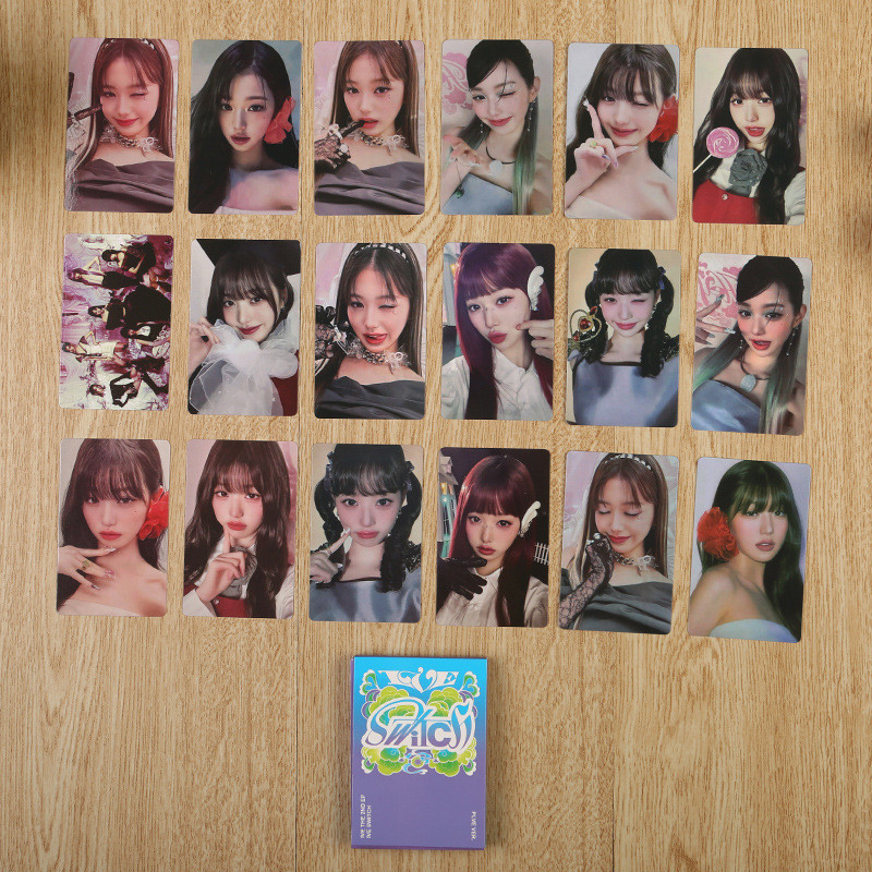5-18pcs/set IVE SWITCH Photocards 2nd Mini Album Makestar POB Lomo Cards REI LIZ LEESEO WONYOUNG GAEUL YUJIN SOLO Postcards