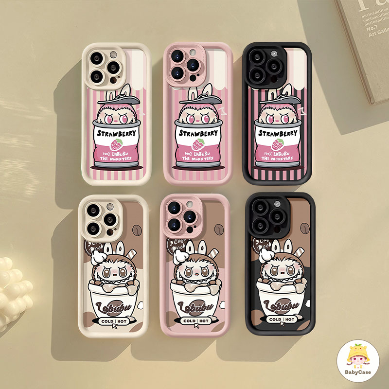 การ์ตูนป๊อป Bazaar Labubu Jar กรณี Samsung A03s A05 A13 A05s A12 A23 A54 A21s A15 A14 A24 A34 A25 A03 A53 A32 A50 A52