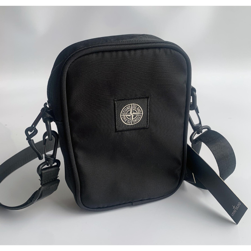 STONE ISLAND Crossbody Sling Shoulder Bag Small Mobile Phone Pouch Messenger bag