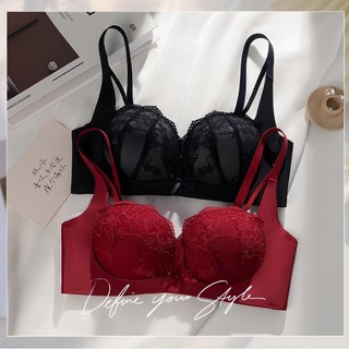 💖พร้อมส่ง💖เสื้อชั้นในไร้โครง เสื้อในดันทรง ผู้หญิง บราไร้ขอบ เสริมฟองน้ำดันทรง อกชิด งานสวยสุดๆจ้า Women Clothing Lady