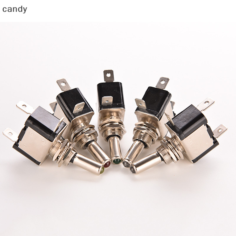 Ndy LED Lighted สวิตช ์ สลับ Rocker 12V 20A ON OFF รถบรรทุกรถ ATV เครื ่ องบิน 3C N