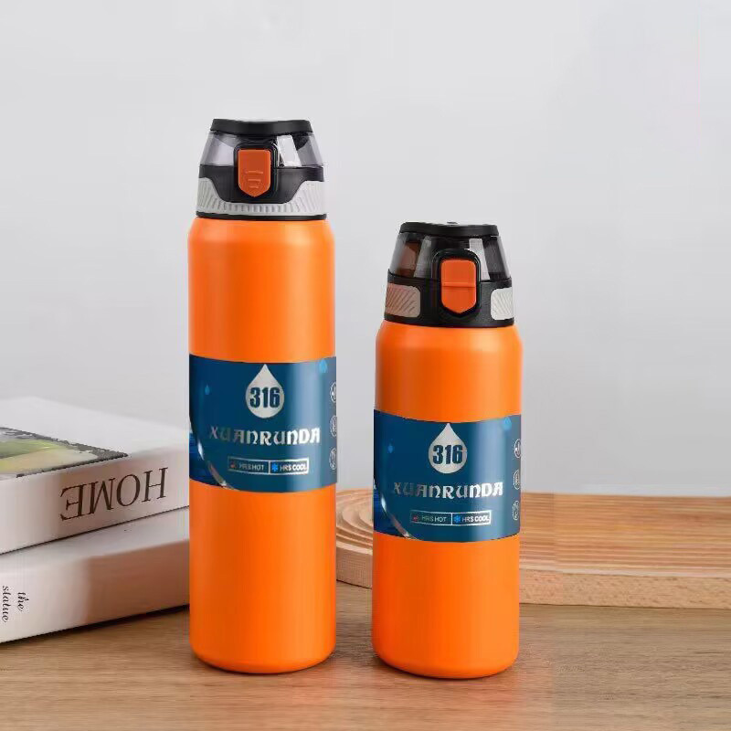 แก้วเก็บความเย็น สแตนเลส316 เก็บความเย็นได้นาน 6-8 ชม. ขนาด600ml-800ml ถ้วยสแตนเลสฉนวนสูญญากาศร้อน จุของได้เยอะ - รูปที่ 6