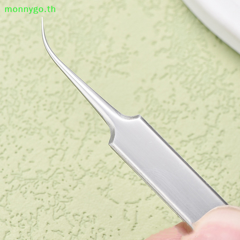 Monnygo BlackHead Remover เครื ่ องมือ Black Head Acne Blemish Pimple Extractor Acne s Tweezer Pore ทําความสะอาดเครื ่ องมือทําความสะอาดผิว TH