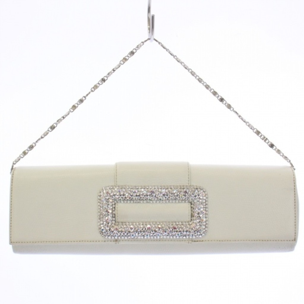 St. James 2 Way Clutch Bag Party Bag Handbag White Direct from Japan Secondhand