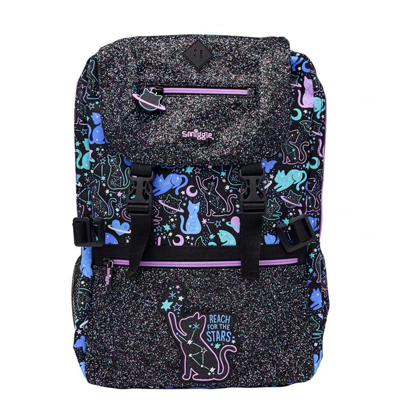ออสเตรเลีย smiggle Constellation Cat Water Bottle Pen Case Wallet Meal Bag Flip School Bag