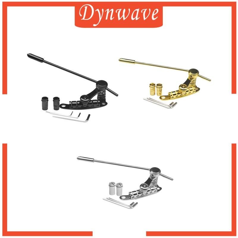 [Dynwave ] กีตาร ์ Tremolo Bridge, Metal Tailpiece, Tremolo Electric Guitar Bridge, สําหรับเปลี ่ ยน