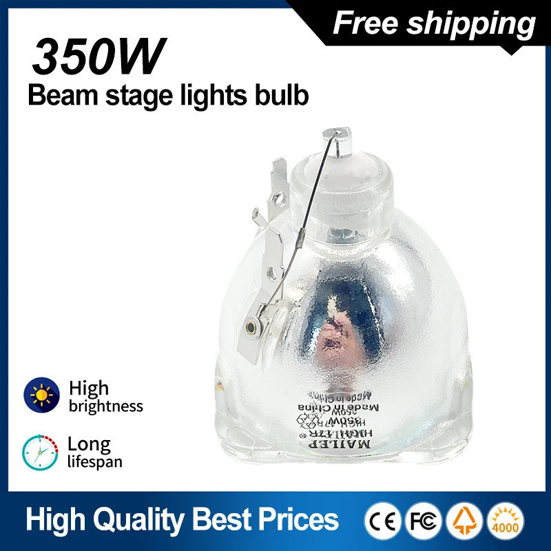 จัดส ่ งฟรีคุณภาพสูง 350 17R MSD 17R Beam 350W Sharp เขย ่ าหัวหลอดไฟเวที
