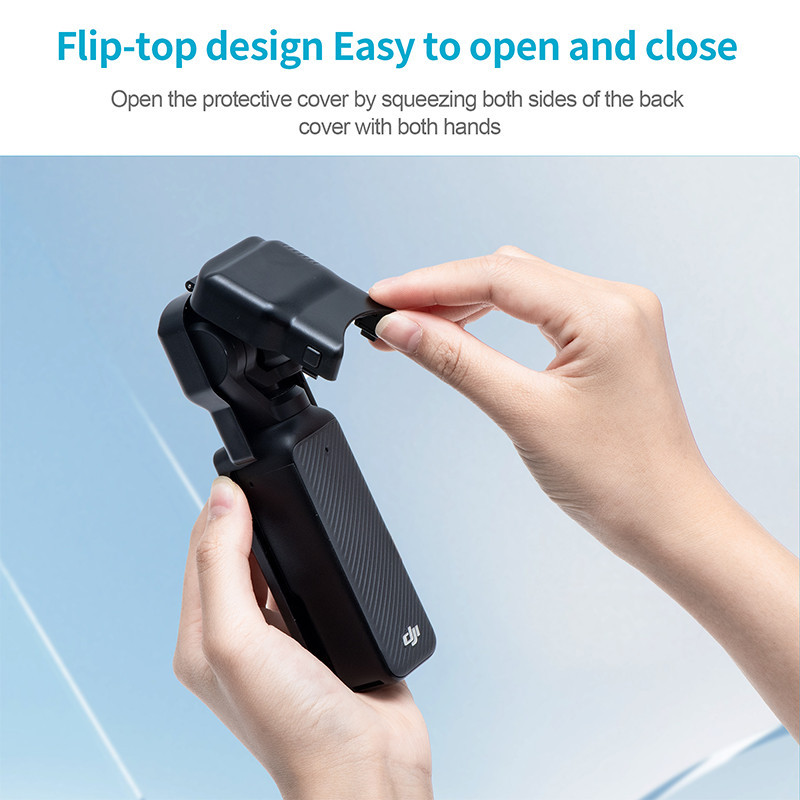 All-in-one Gimbal เลนส์กล่องเก็บหน้าจอสําหรับ DJI Osmo Pocket 3 Scratch & Impact Clamshell Storage Handheld Gimbal กล่องอุปกรณ์เสริม