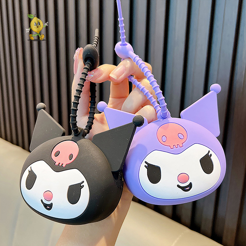 [mozh] Sanrio PVC กระเป๋าใส่เหรียญกระเป๋าเก็บจี้พวงกุญแจกระเป๋าการ์ตูนน่ารักเครื่องประดับ Melody Purin กระเป๋าสตางค์ Kawaii หูฟังกระเป๋า [TH]