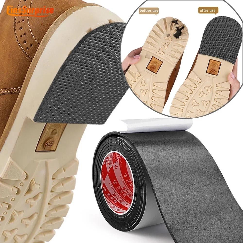 ทนต่อการสึกหรอ Silent Insoles Pad Self-กาวยางกันน้ํารองเท้าส้นสูงซ่อม Anti Slip Soles สติกเกอร์พื้นรองเท้าอุปกรณ์เสริม