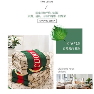 ผ้าห่มลายใหม่ ผ้าห่ม​แบรนด์เนม​ พร้อมส่งในไทย ผ้าดีมาก สวยมาก 6ฟุด 5ฟุด 3.5ฟุด ราคา