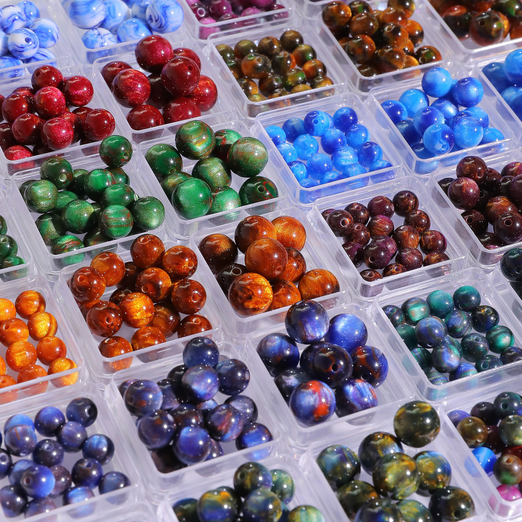 ลูกปัดสี DIY เครื่องประดับแฮนด์เมด