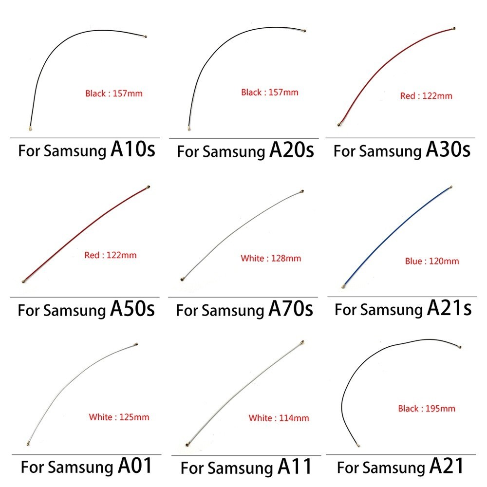 Xbzi & ใหม่เสาอากาศ Wifi ภายในสัญญาณ Flex สายสําหรับ Samsung Galaxy A10S A20S A30S A50S A70S A01 A11 A21 A21S A31 A41 A51 A71 &