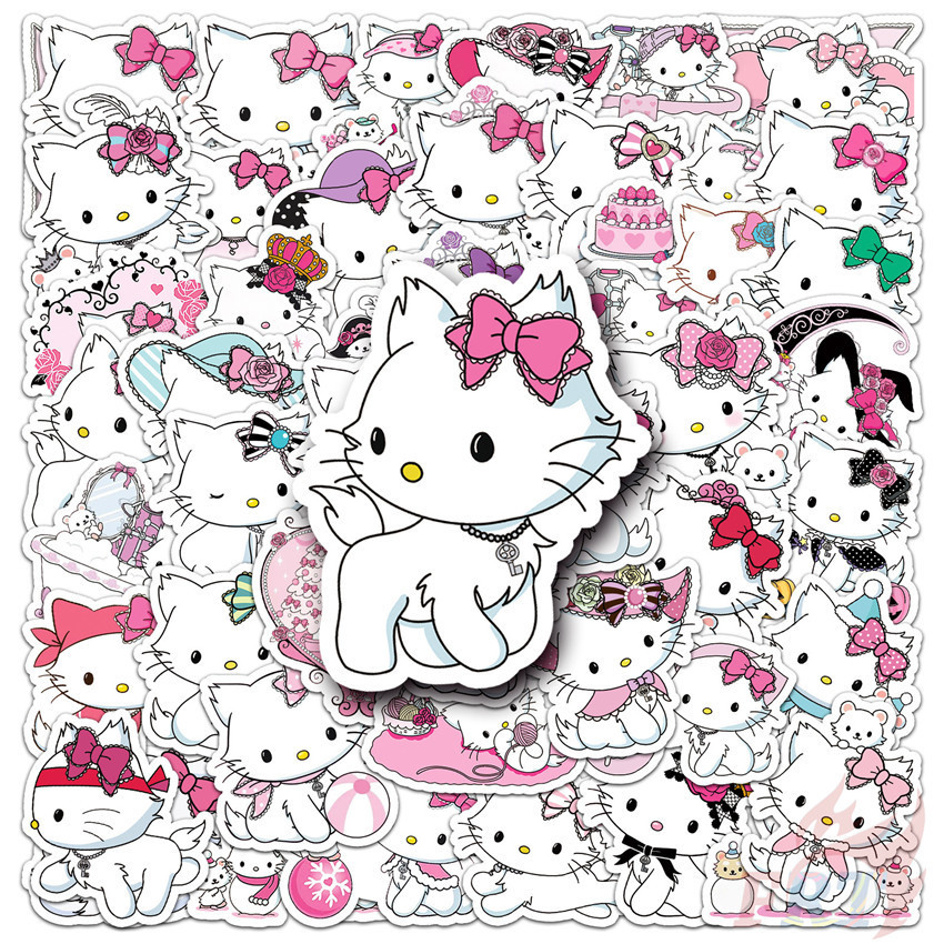 Charmmy Kitty Series 01 สติ๊กเกอร์ขนาดเล็ก 50 ชิ้น/เซ็ตกันน้ํา DIY Fashion Decals สติ๊กเกอร์ Doodle
