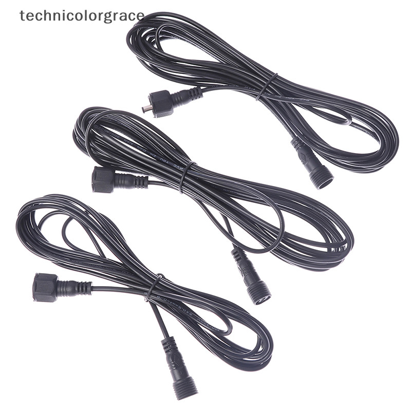 Technicolorgrace 3/5/10M สปอร์ตไลท์พลังงานแสงอาทิตย์แบบพกพาที่ทนต่อการสึกหรอสายต่อสายไฟกันน้ํา TCE