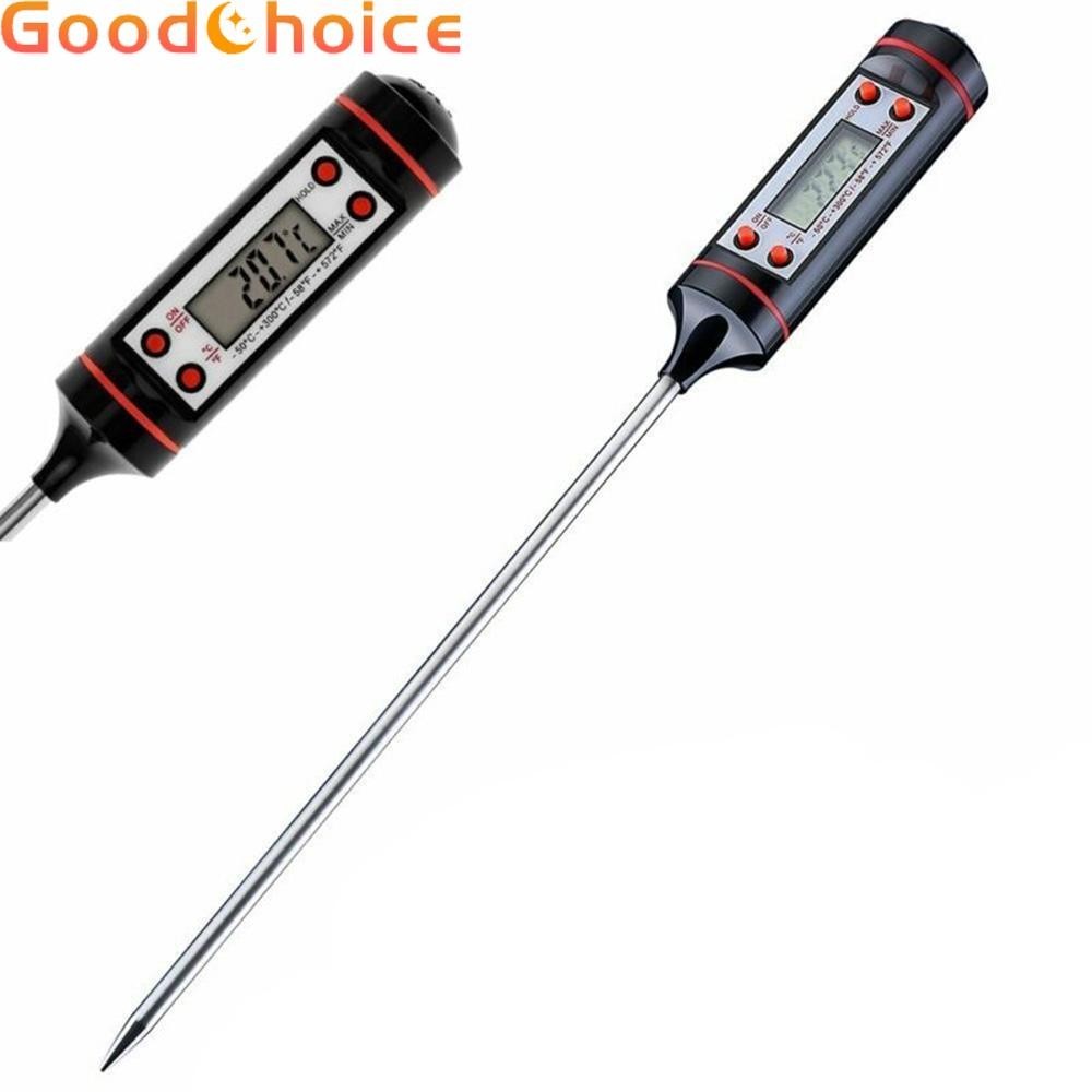 【Good】Food Thermometer Temperature Display Bread Meat Coffee Thermometer Digital