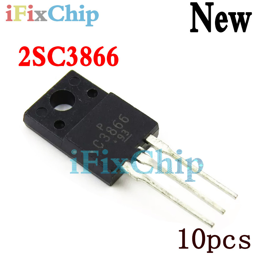 10 ชิ้นใหม่เอี่ยม 2SC3866 TO-220F C3866