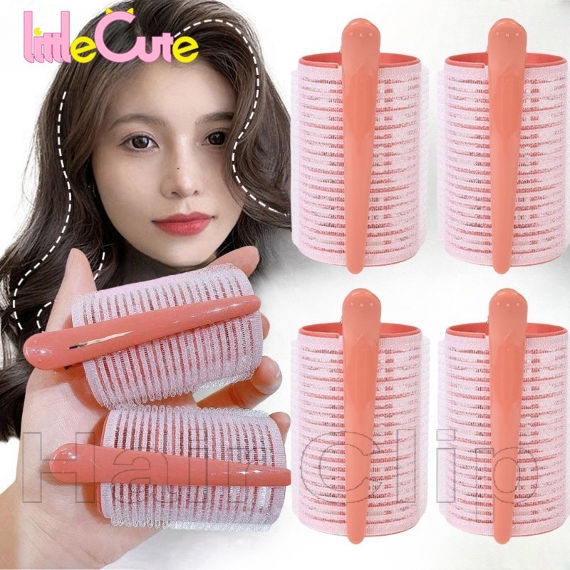 3 ชิ้นรากผมปุยม้วนคลิป - กิ๊บติดผม DIY - ลูกกลิ้งร้านทําผม Pro Heatless, Lazy Curly จัดแต่งทรงผมเครื่องมือ - Self Grip Hair Curler - Non Heat, Self-กาว - สําหรับผมยาวและผมสั้น