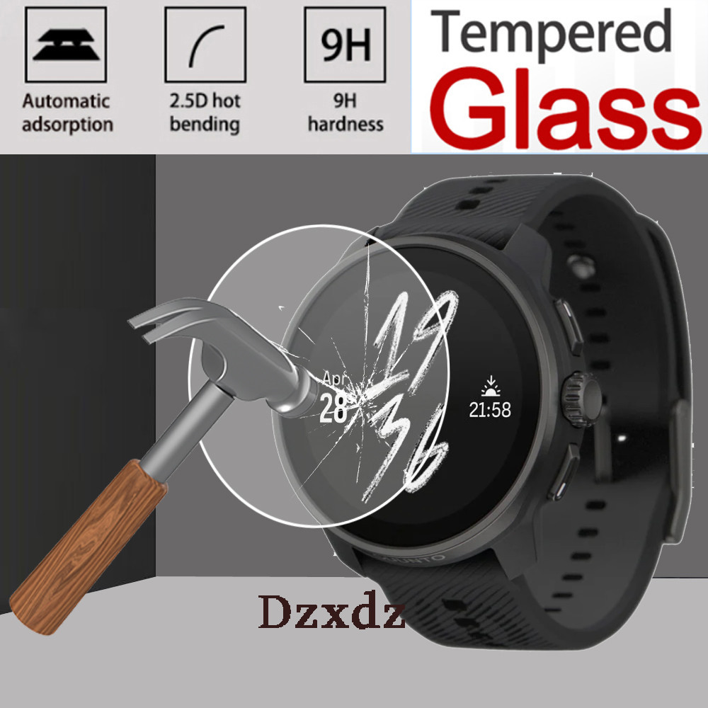 ฟิล์ม Suunto RACE S Hard Glass Smartwatch ฟิล์มป้องกันสําหรับ SUUNTO RACE สมาร์ทวอท์ชกระจกนิรภัยป้อง