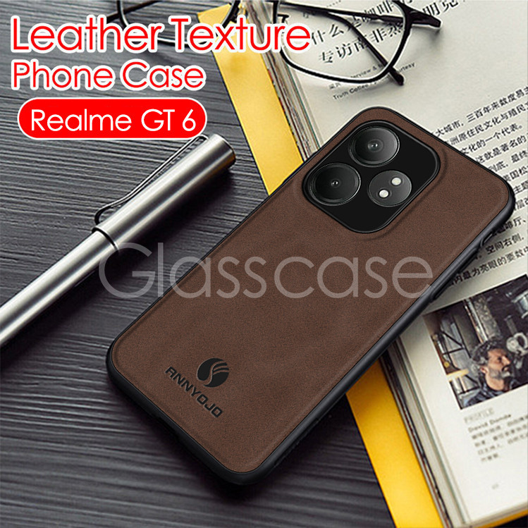 Realme GT 6ปลอกสําหรับRealme GT 6 6T GT6 GT6T Neo 6se Neo6 Neo6se 2024 หนังโทรศัพท์กรณีเลนส์ป้องกันแฟชั่นCoqueปลอกกันกระแทกนุ่มกลับกรณีฝาครอบ