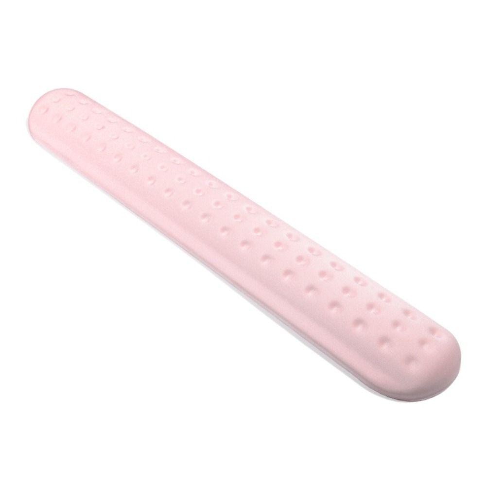 Yveta พยุงข้อมือ, แผ่นรองเมาส์คีย์บอร์ด PU Ergonomic, 2024 คอมพิวเตอร์แล็ปท็อปโฮมออฟฟิศสายรัดข้อมือแบบนุ่ม Mice Mat