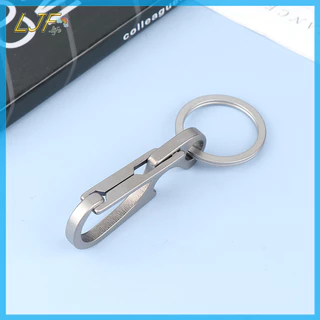 LJF 1 PC ไทเทเนียม Carabiner Multi-function พวงกุญแจ OutdoorWaist Chain แหวนหัวเข็มขัดที่เปิดขวดเบียร์เครื่องมือ TH