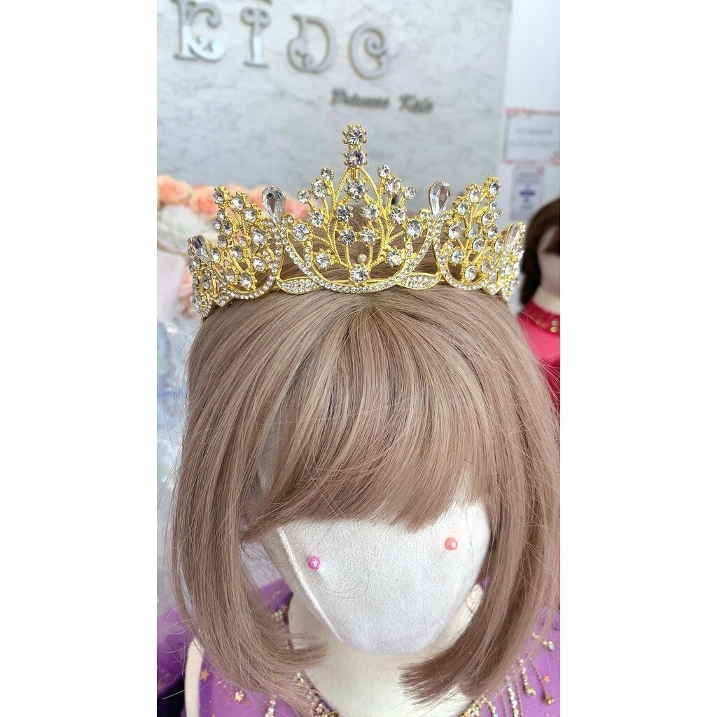 มงกุฎเด็ก(หน้าร้านอยู่รัชดา)KF678 สีทอง มงกุฎเจ้าหญิง