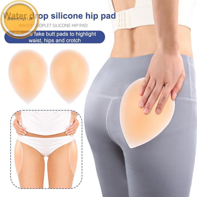Unewking 1 คู่ก้น Enhancers สบายที่ถอดออกได้ Push Up ก้น Contour สะโพกซิลิโคน Butt Pads ผู้ชายผู้หญิงปลอม Butt Pads th