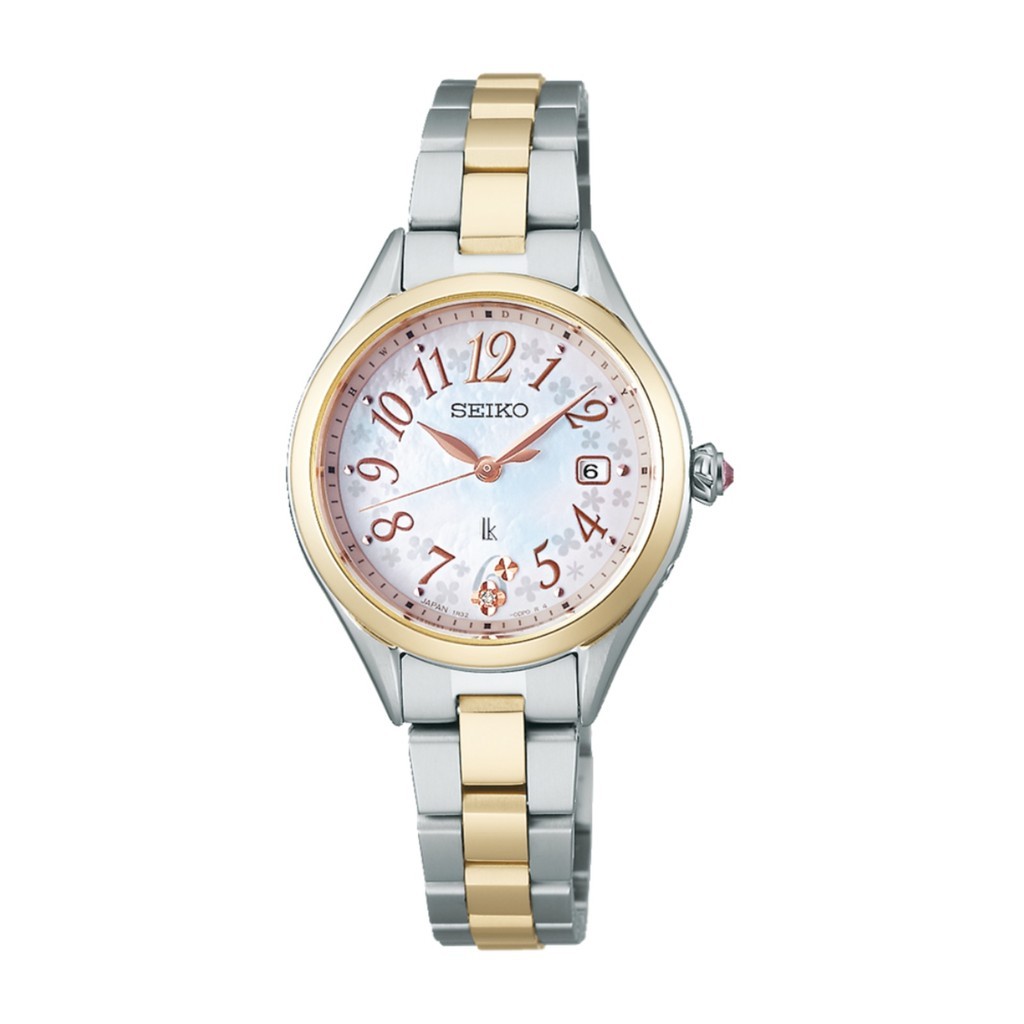 นาฬิกา Jdm Feb★Seiko Solar Movement Sapphire Glass นาฬิกาผู้หญิง Ssqw092  U