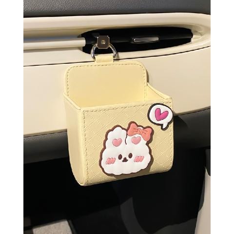 ขายร้อน รถ อากาศ ทางออก กล่องเก็บการ์ตูนรถเก็บโทรศัพท์มือถือแขวนกระเป๋าสร้างสรรค์รถตกแต่งภายในกล่องเก็บ - รูปที่ 7