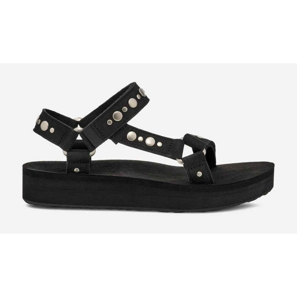 Teva Midform Universal Studded Sandal ผู้หญิง สีดํา