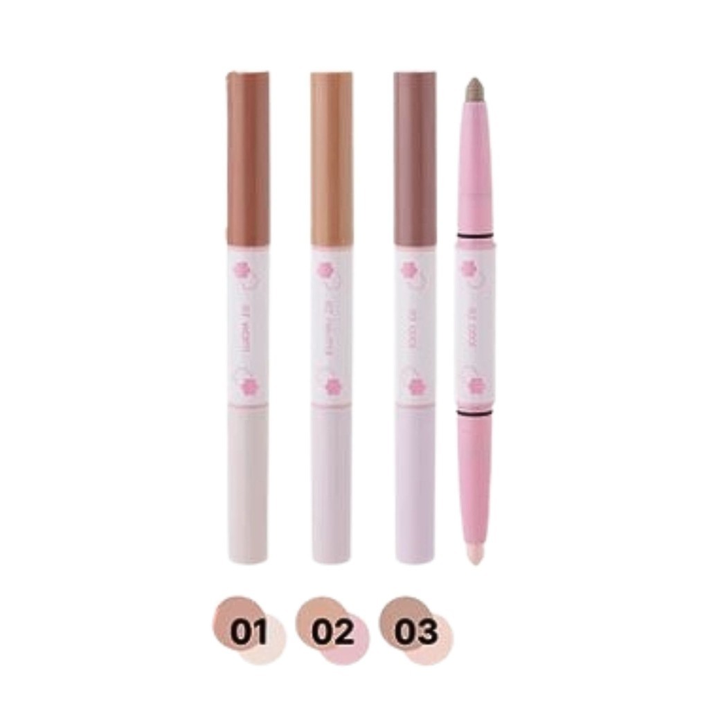 ของแท้ Odbo Contour x Highlight Duo Stick 1 ชิ้น