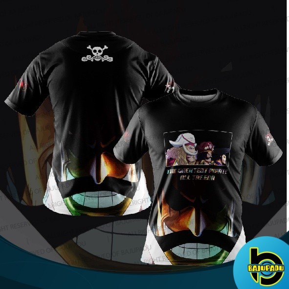 PADU MIKA OP07 - BAJU GREATEST P1RAT3 ALL THE ERA 0NE P1ECE คอสเพลย์