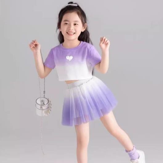 สาวกระโปรงฤดูร้อนชุดตาข่าย กระโปรงชั้นใน เด็กสั้นสูทแขนสั้น 2025 กระโปรงสั้นสไตล์ใหม่เจ้าหญิงฤดูร้อน❤3.11❤