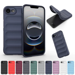 Lenuo นุ่มเคสโทรศัพท์สําหรับ iPhone 17E 16E 16 15 Pro Max ip16 15 Plus 5G ปลอกซิลิโคนกันกระแทกป้องกัน Flannel ฝาหลัง