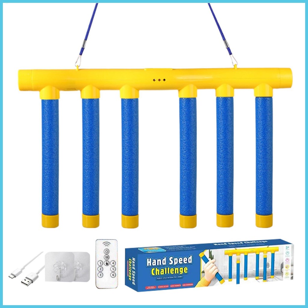 Drop Stick เกม Reflex เกม Falling Sticks Interactive Hand Speed Challenge Reflex Trainer Hand Eye mueadegth
