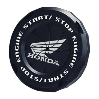 รถ Moto เครื่องยนต์เริ่มหยุดปุ่มฝาครอบสวิทช์จุดระเบิดใบมีด-ประเภท Rotatable ป้องกันหมวกตกแต่งภายในตกแต่งสําหรับ Honda yaenith